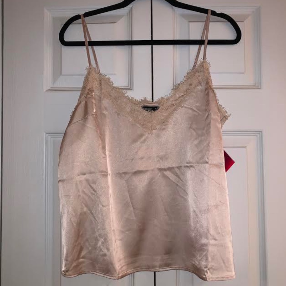 Beige Lace Camisole
